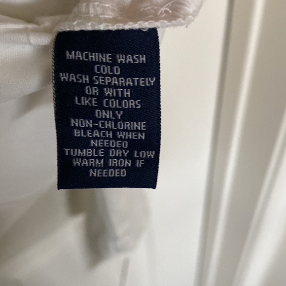 *NEW* “Chaps” white jacket; size small petite - Picture 9 of 11